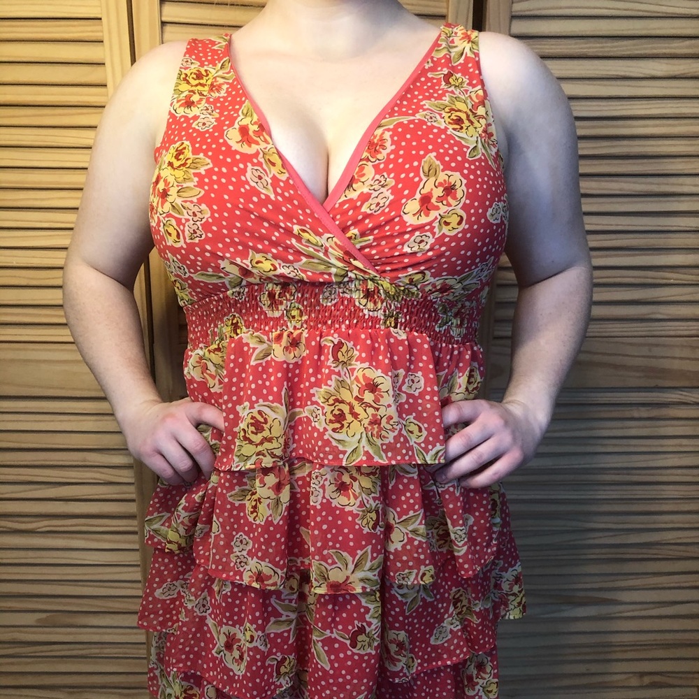 Floral sun dress